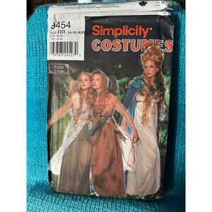Simplicity 9454 Sewing pattern fairy costume size 14 16 18 20